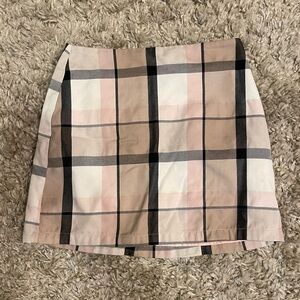 forever 21 plaid mini skirt